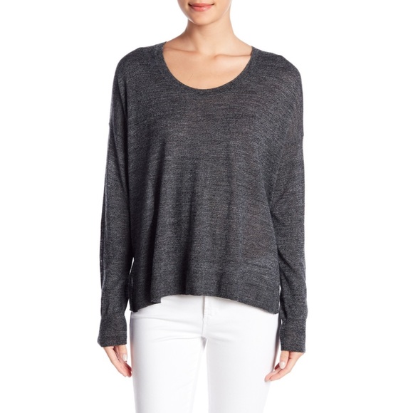 Madewell Sweaters - Madewell | light weight wool blend gray sweater M